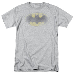 Batman Comics Faded Logo Men's 18/1 Cotton Short-Sleeve T-Shirt