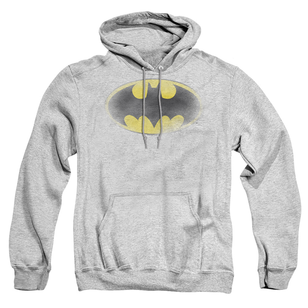 Batman Comics Faded Logo Men's Pull-Over 75 25 Poly Hoodie