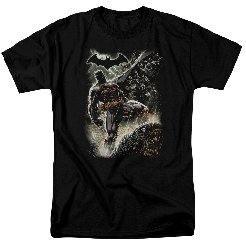Batman Comics Family Men's 18/1 Cotton Short-Sleeve T-Shirt