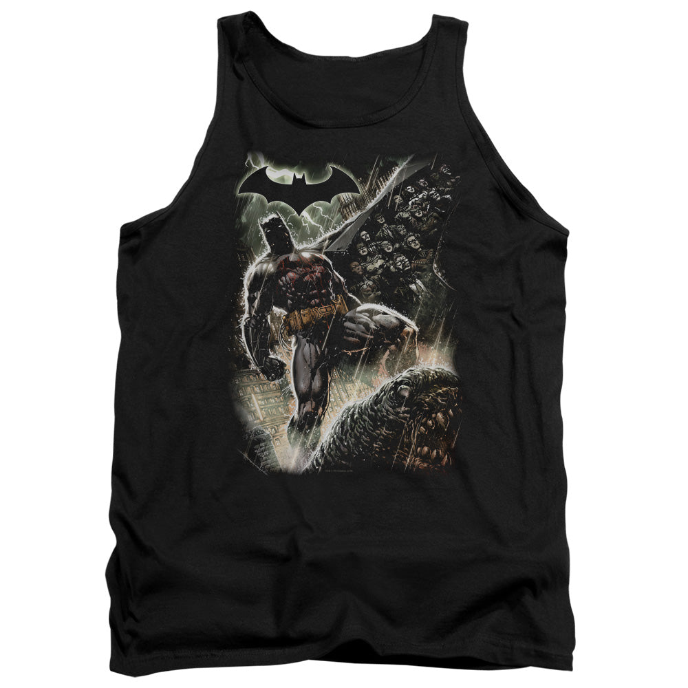 Batman Comics Family Men's 18/1 Cotton Tank Top