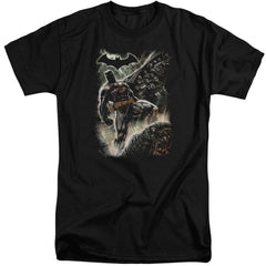 Batman Comics Family Men's 18/1 Tall Cotton Short-Sleeve T-Shirt