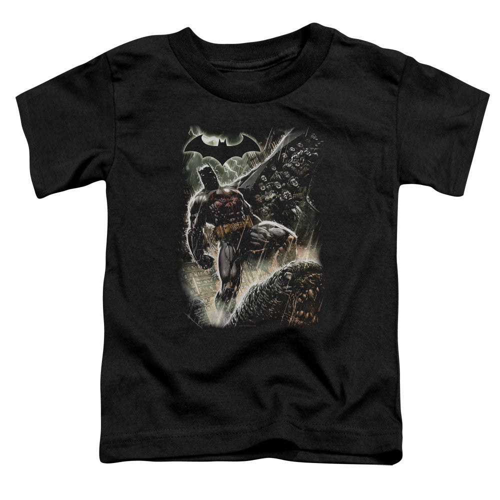 Batman Comics Family Toddler 18/1 Cotton Short-Sleeve T-Shirt
