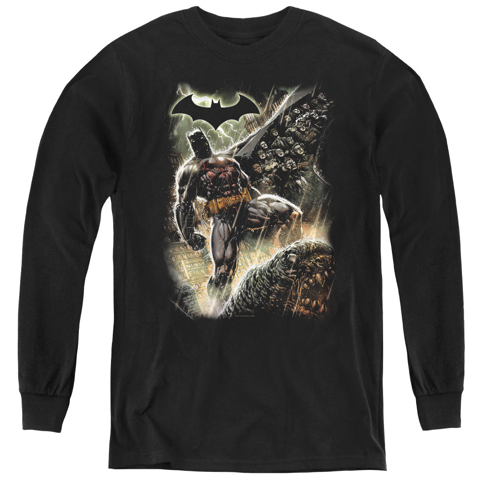 Batman Comics Family Youth Long-Sleeve T-Shirt