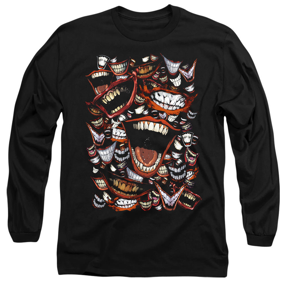 Batman Comics Famous Wretch Men's 18/1 Cotton Long-Sleeve T-Shirt