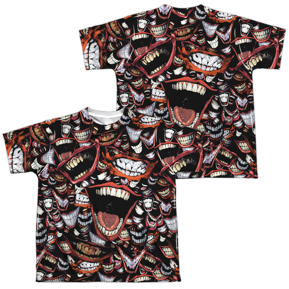 Batman Comics Famous Wretch Sub (Front/Back Print) Youth Regular Fit Poly Short-Sleeve T-Shirt