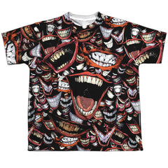 Batman Comics Famous Wretch Sub Youth Regular Fit Poly Short-Sleeve T-Shirt