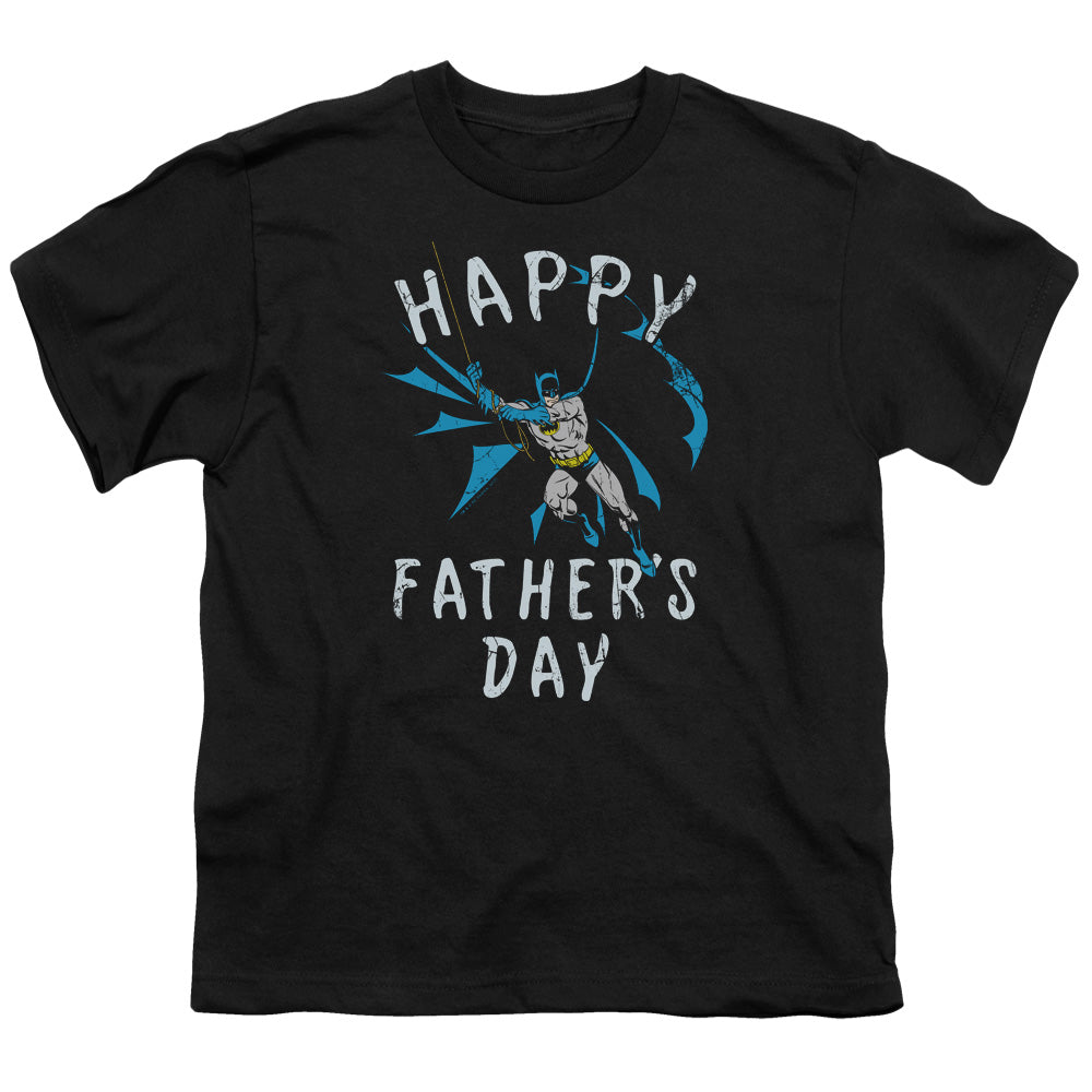 Batman Comics Fathers Day Youth 18/1 100% Cotton Short-Sleeve T-Shirt