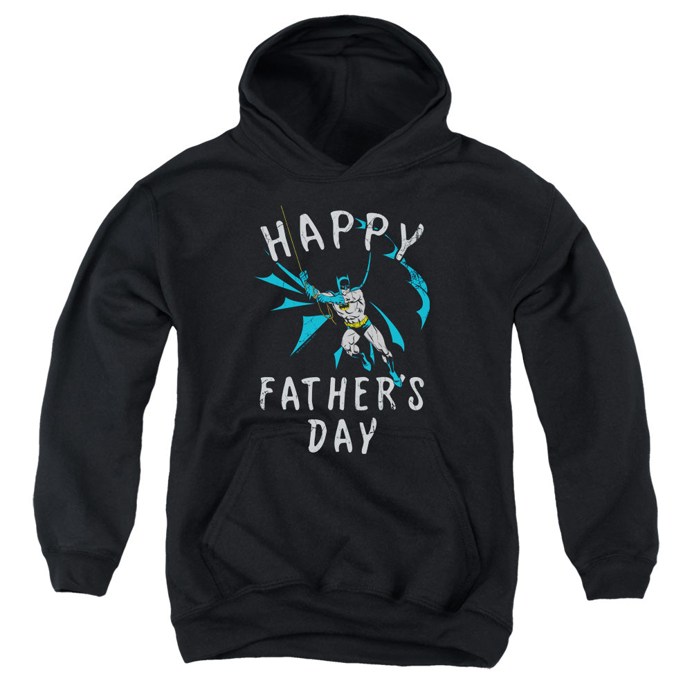 Batman Comics Fathers Day Youth Cotton Poly Pull-Over Hoodie
