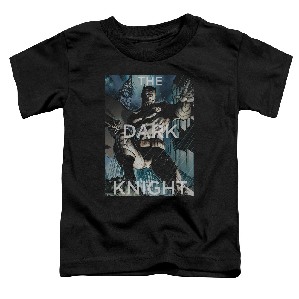 Batman Comics Fighting The Storm Toddler 18/1 Cotton Short-Sleeve T-Shirt