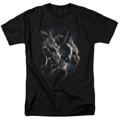 Batman Comics Gargoyles Men's 18/1 Cotton Short-Sleeve T-Shirt