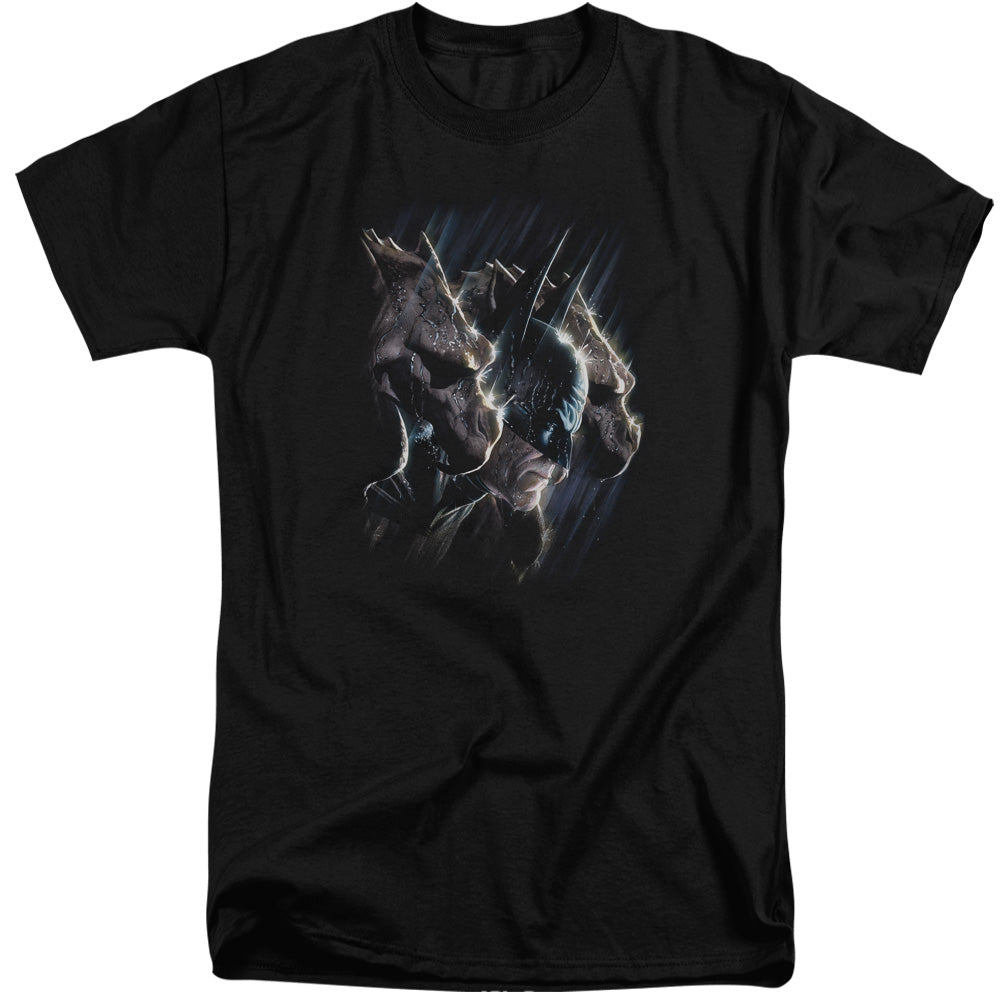 Batman Comics Gargoyles Men's 18/1 Tall Cotton Short-Sleeve T-Shirt