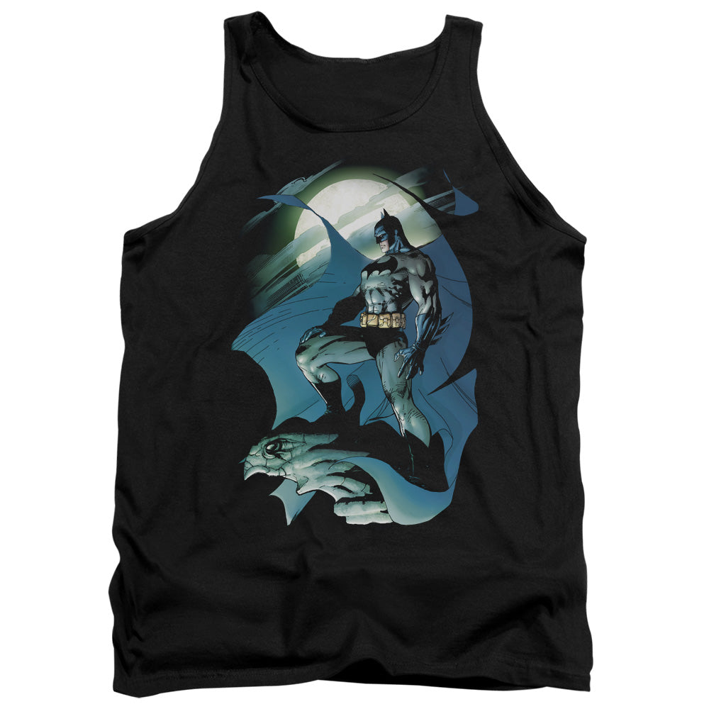 Batman Comics Glow Of The Moon Men's 18/1 Cotton Tank Top
