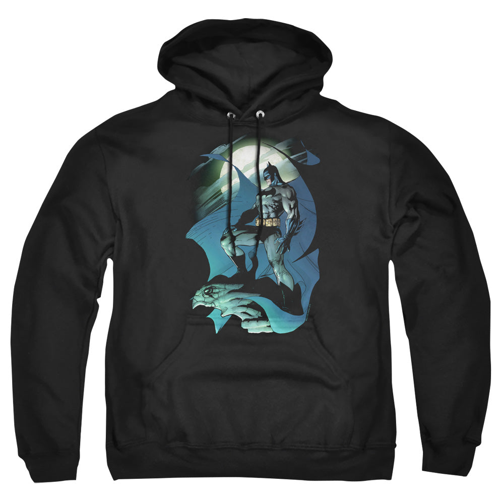 Batman Comics Glow Of The Moon Men's Pull-Over 75 25 Poly Hoodie
