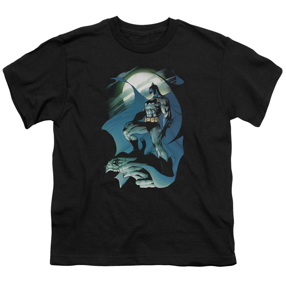 Batman Comics Glow Of The Moon Youth 18/1 100% Cotton Short-Sleeve T-Shirt