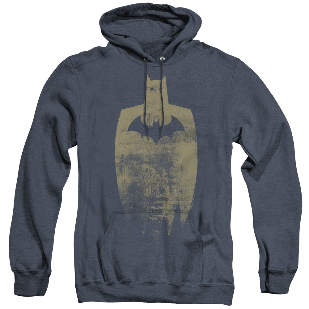 Batman Comics Gold Silhouette Men's Pull-Over Hoodie