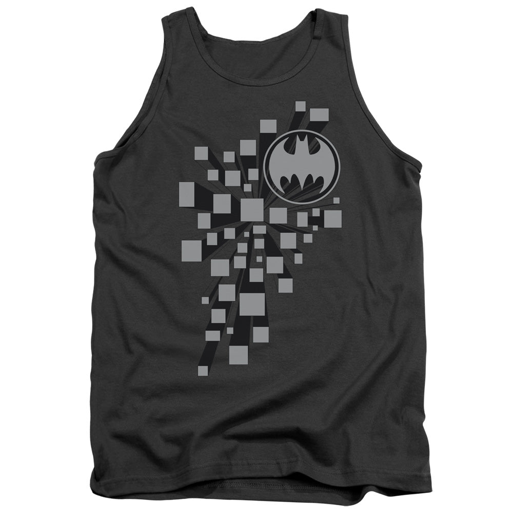 Batman Comics Gotham 3D Men's 18/1 Cotton Tank Top