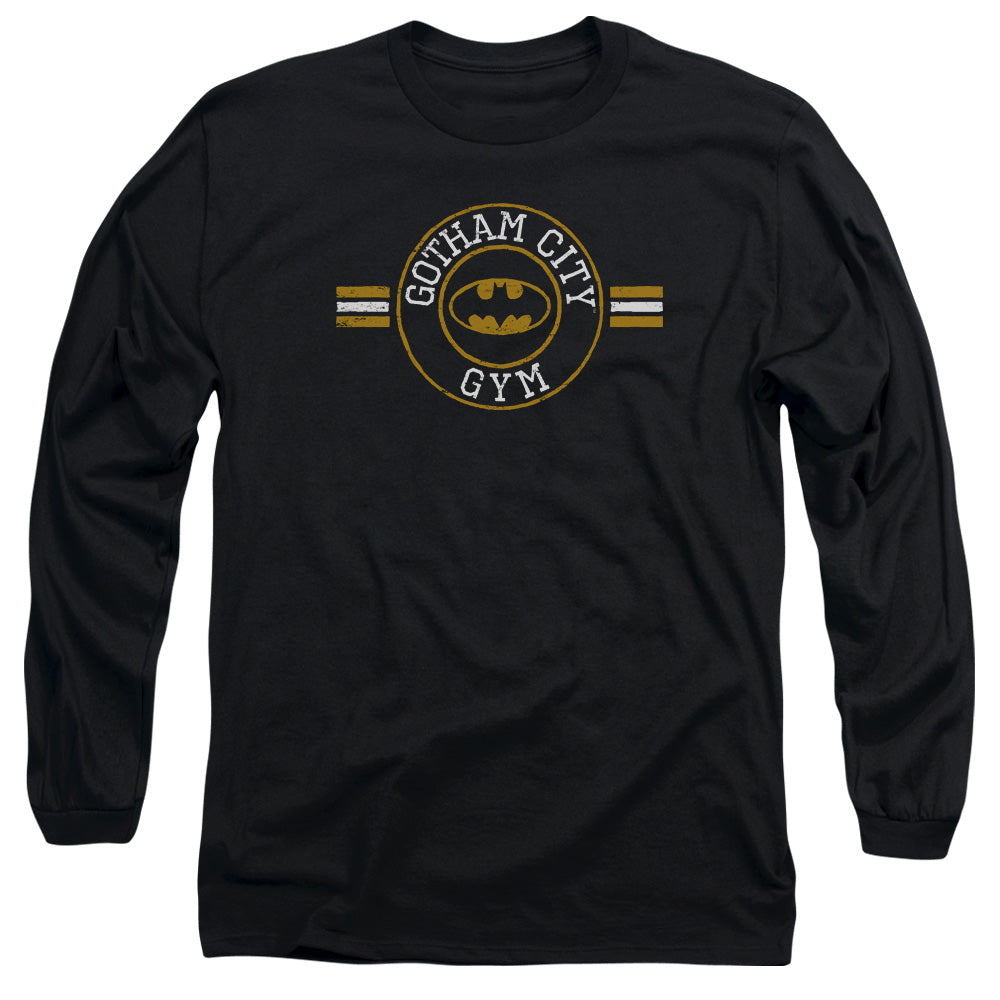 Batman Comics Gotham City Gym Men's 18/1 Cotton Long-Sleeve T-Shirt