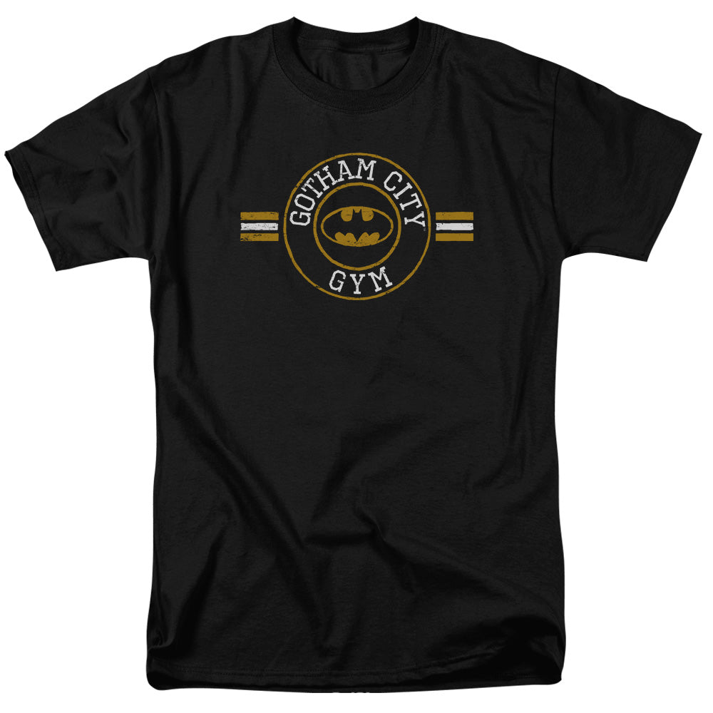 Batman Comics Gotham City Gym Men's 18/1 Cotton Short-Sleeve T-Shirt