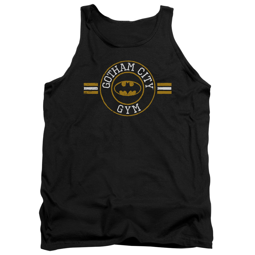 Batman Comics Gotham City Gym Men's 18/1 Cotton Tank Top