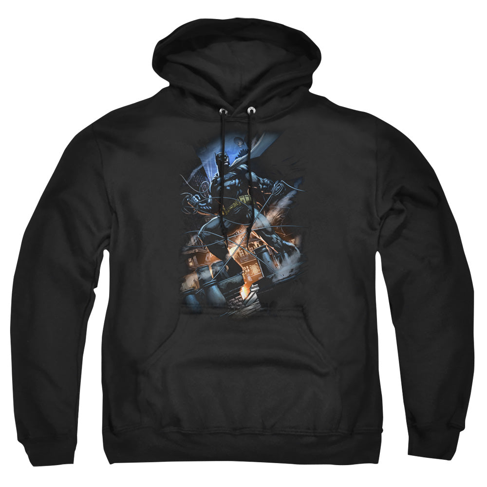 Batman Comics Gotham Knight Men's Pull-Over 75 25 Poly Hoodie