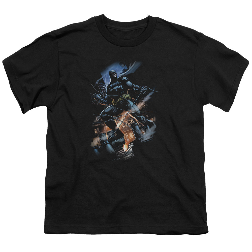 Batman Comics Gotham Knight Youth 18/1 100% Cotton Short-Sleeve T-Shirt