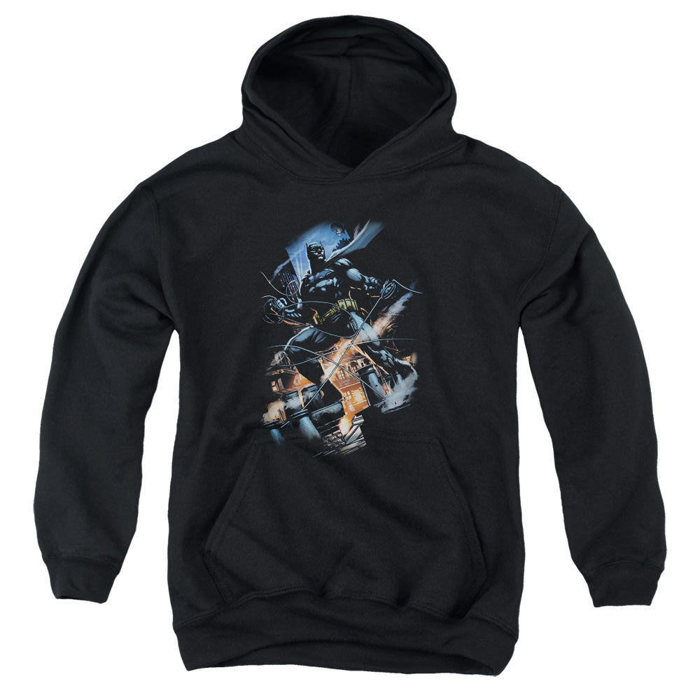 Batman Comics Gotham Knight Youth Cotton Poly Pull-Over Hoodie