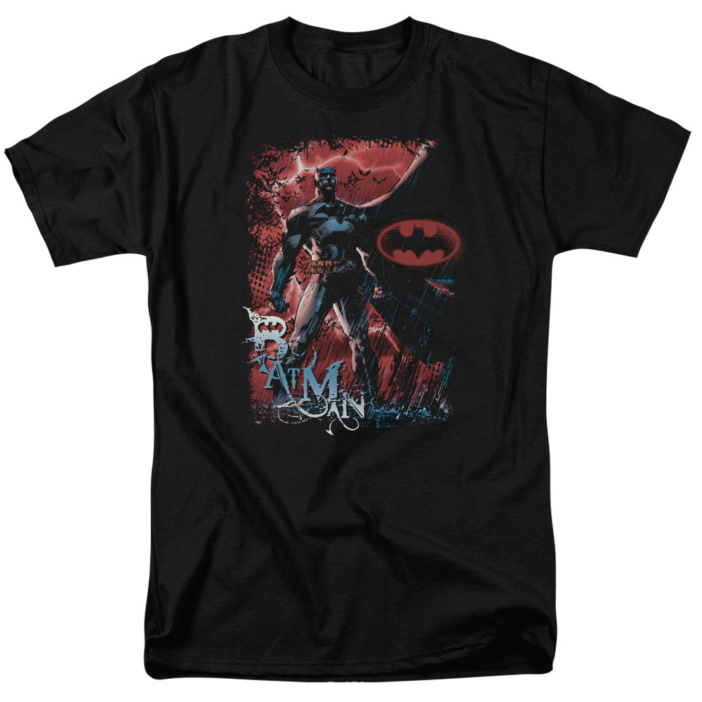 Batman Comics Gotham Reign Men's 18/1 Cotton Short-Sleeve T-Shirt