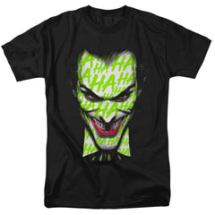 Batman Comics Ha Ha Smile Men's 18/1 Cotton Short-Sleeve T-Shirt