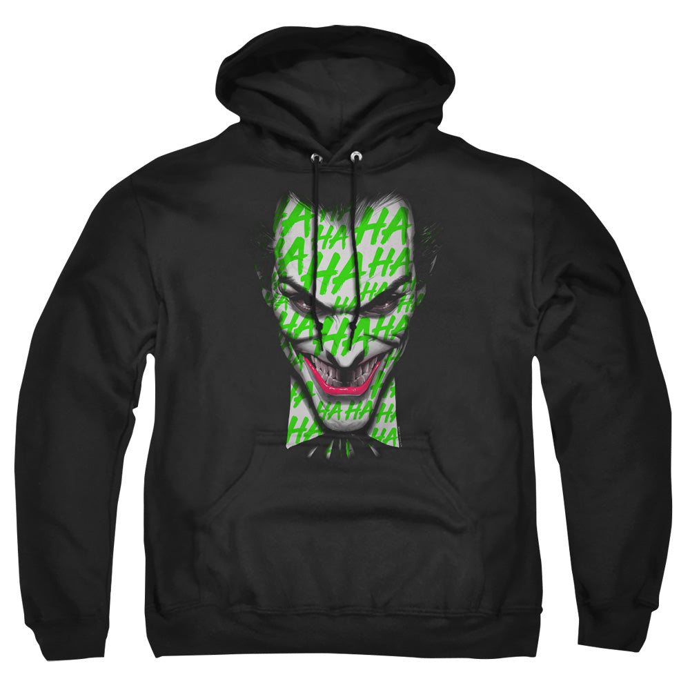 Batman Comics Ha Ha Smile Men's Pull-Over 75 25 Poly Hoodie