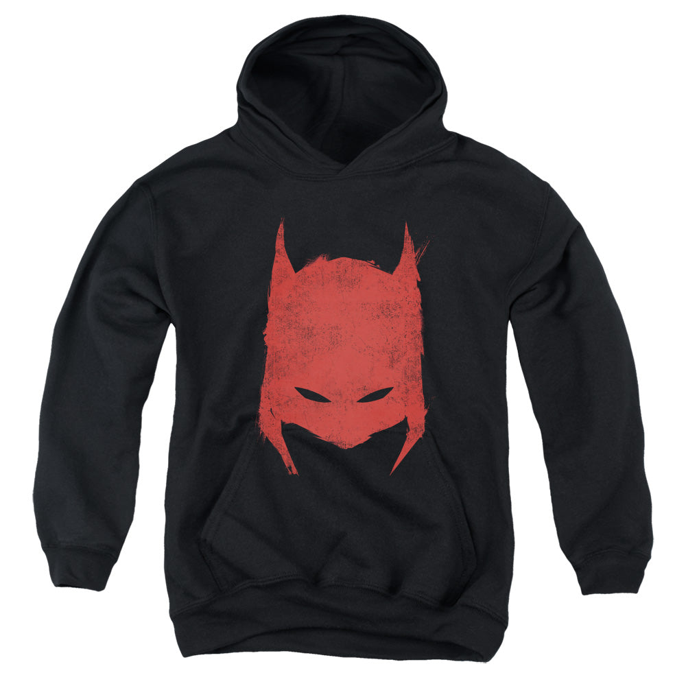 Batman Comics Hacked & Scratched Youth Cotton Poly Pull-Over Hoodie