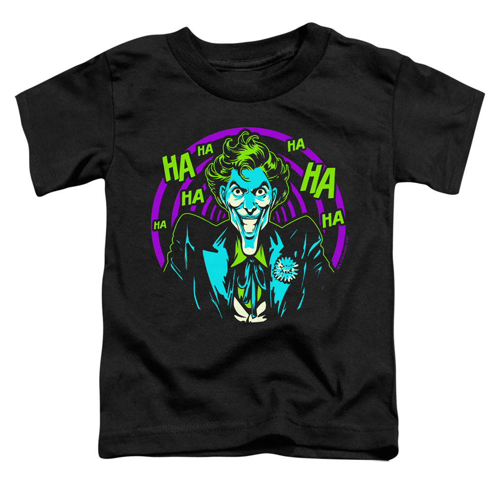 Batman Comics Hahaha Toddler 18/1 Cotton Short-Sleeve T-Shirt