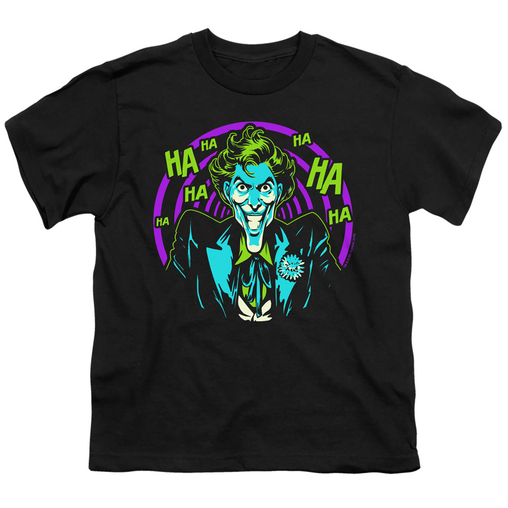 Batman Comics Hahaha Youth 18/1 100% Cotton Short-Sleeve T-Shirt