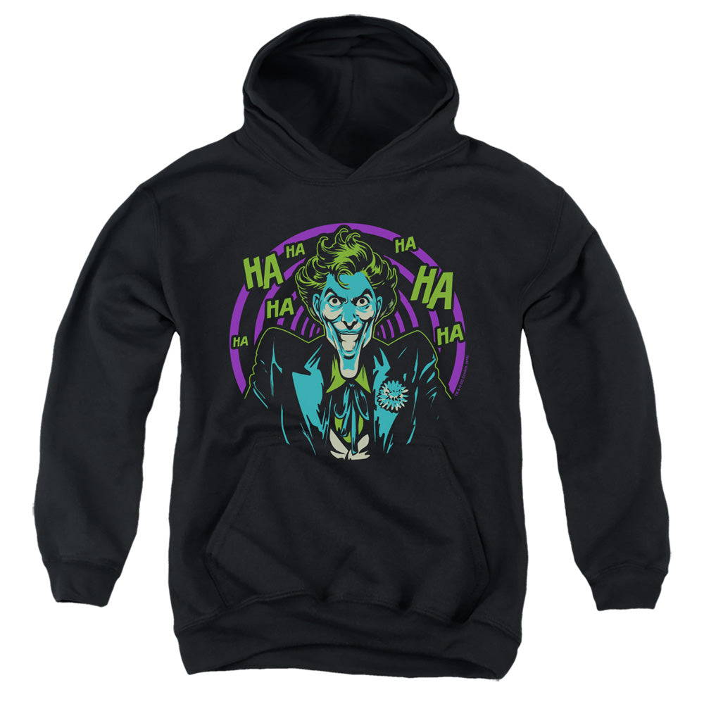 Batman Comics Hahaha Youth Cotton Poly Pull-Over Hoodie