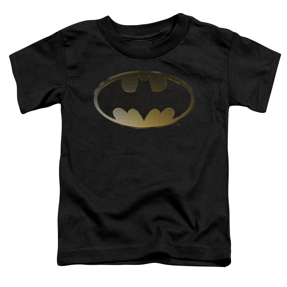 Batman Comics Halftone Bat Toddler 18/1 Cotton Short-Sleeve T-Shirt