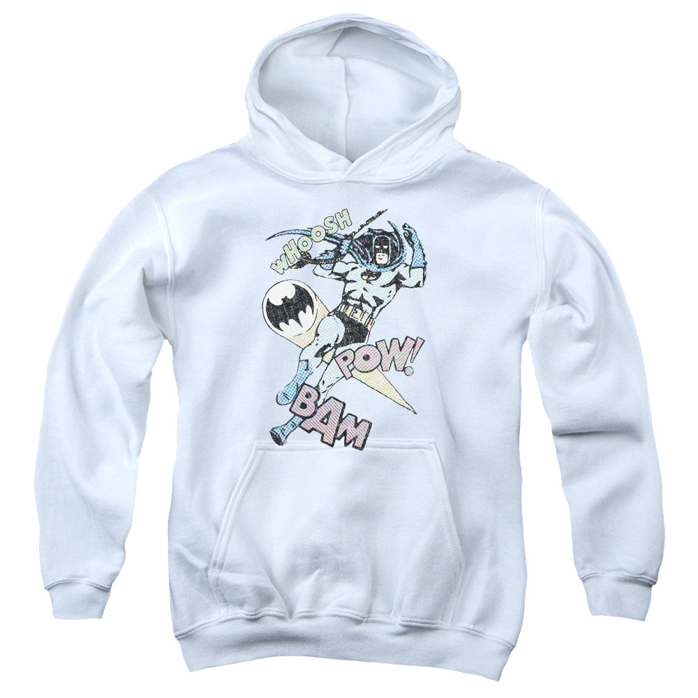 Batman Comics Halftone Swing Youth Cotton Poly Pull-Over Hoodie