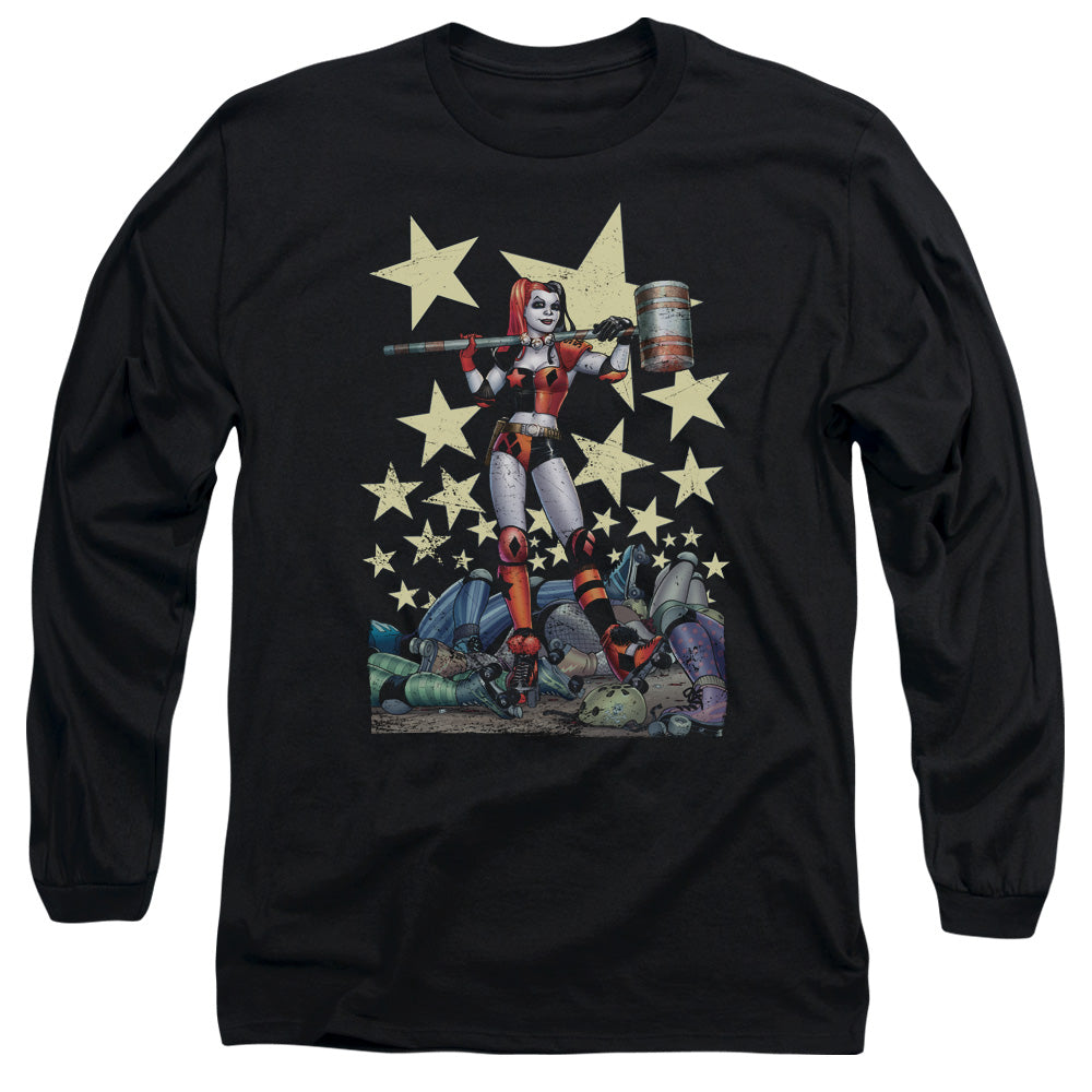 Batman Comics Hammer Time Men's 18/1 Cotton Long-Sleeve T-Shirt
