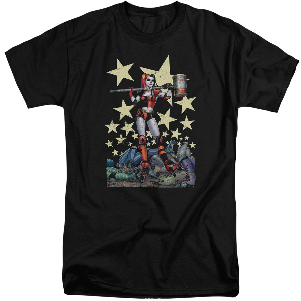 Batman Comics Hammer Time Men's 18/1 Tall Cotton Short-Sleeve T-Shirt