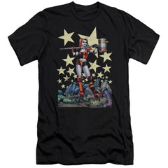 Batman Comics Hammer Time Men's Ultra-Soft 30/1 Cotton Slim Short-Sleeve T-Shirt