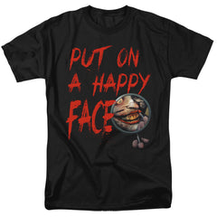 Batman Comics Happy Face Men's 18/1 Cotton Short-Sleeve T-Shirt