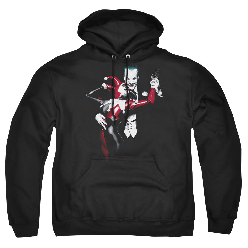Batman Comics Harley And Joker Men's Pull-Over 75 25 Poly Hoodie