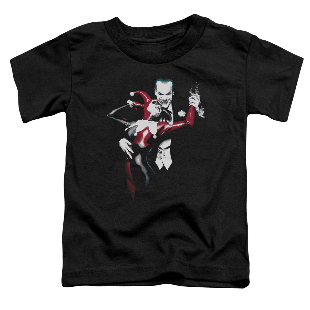 Batman Comics Harley And Joker Toddler 18/1 Cotton Short-Sleeve T-Shirt