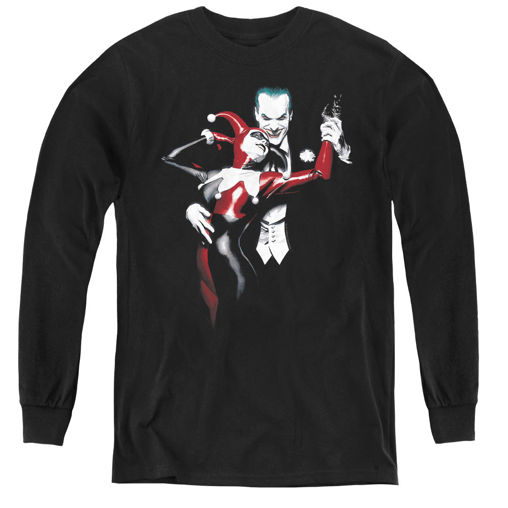 Batman Comics Harley And Joker Youth Long-Sleeve T-Shirt