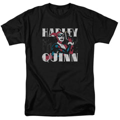 Batman Comics Harley Bold Men's 18/1 Cotton Short-Sleeve T-Shirt