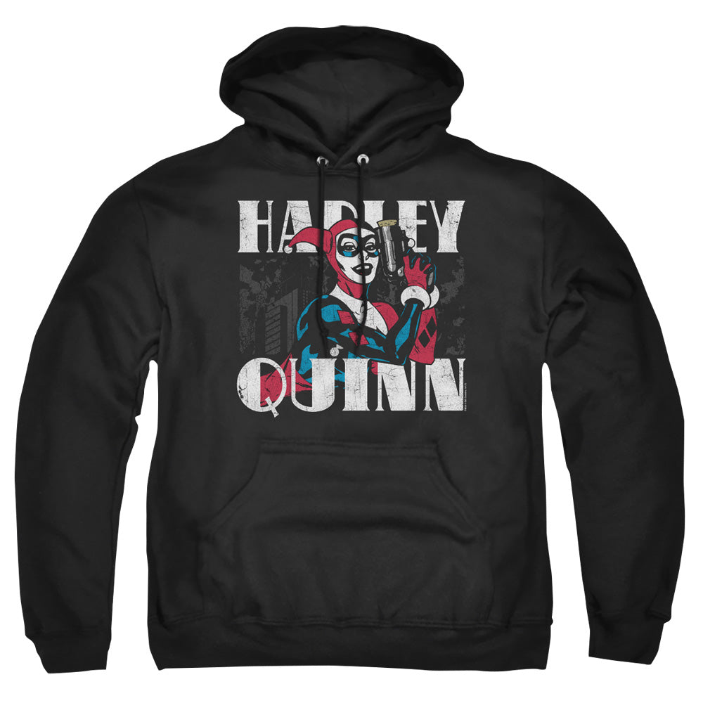 Batman Comics Harley Bold Men's Pull-Over 75 25 Poly Hoodie
