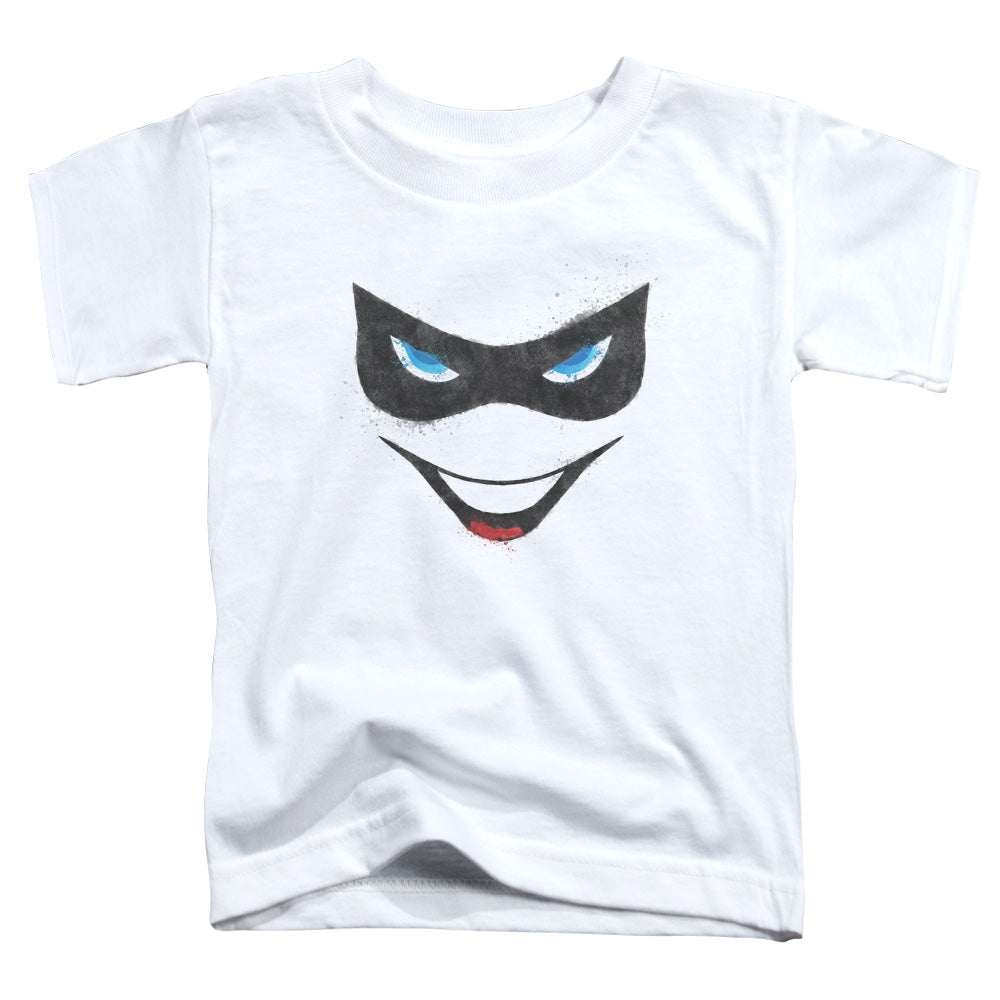 Batman Comics Harley Face Toddler 18/1 Cotton Short-Sleeve T-Shirt