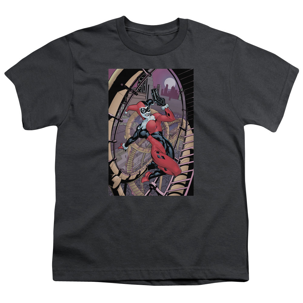 Batman Comics Harley First Youth 18/1 100% Cotton Short-Sleeve T-Shirt