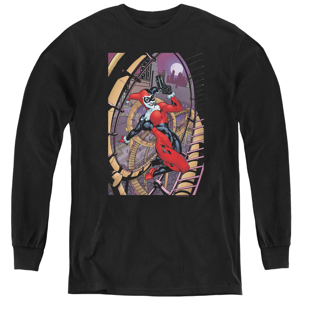 Batman Comics Harley First Youth Long-Sleeve T-Shirt
