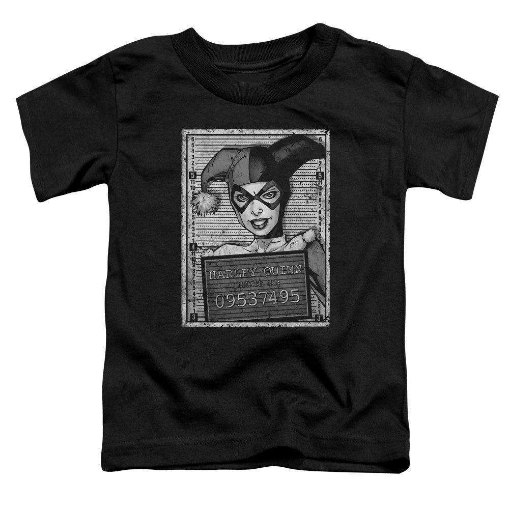 Batman Comics Harley Inmate Toddler 18/1 Cotton Short-Sleeve T-Shirt