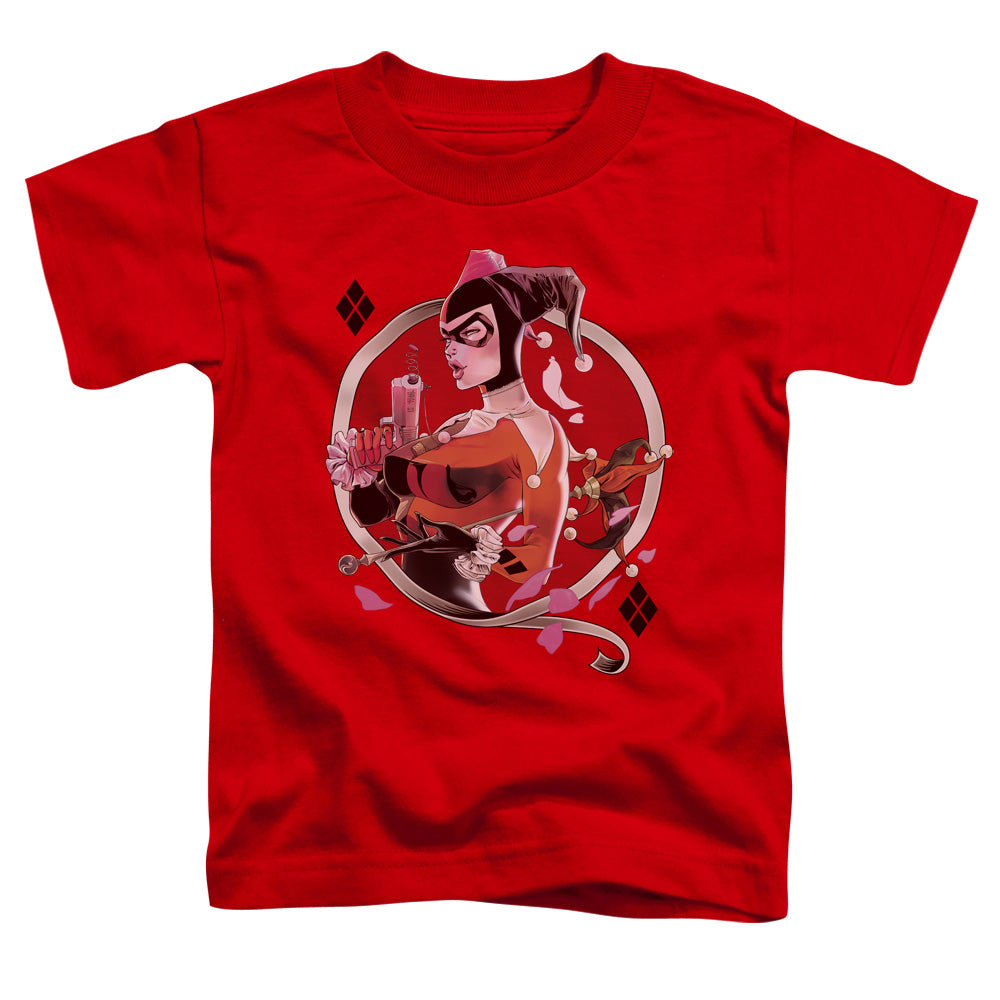 Batman Comics Harley Q Toddler 18/1 Cotton Short-Sleeve T-Shirt