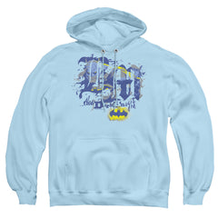 Batman Comics He Sees All Men's Pull-Over 75 25 Poly Hoodie